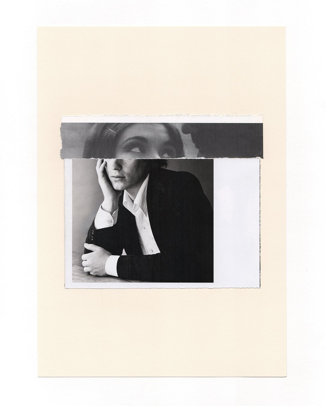 ‘Misalignment’ 2026 - Collage on paper, 21 × 29.7 cm (8.3 × 11.7 in)