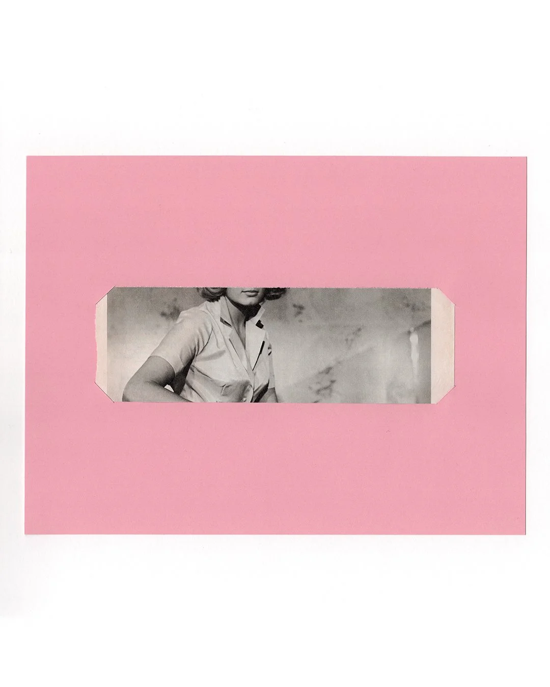 ‘Everything Is Fine’ 2025 - Collage on paper, 21 × 28 cm (8.3 × 11 in)
