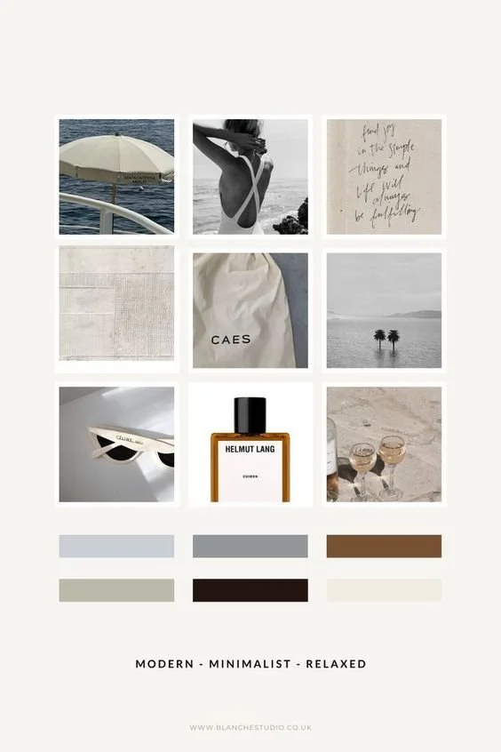 Image de 2 moodboards