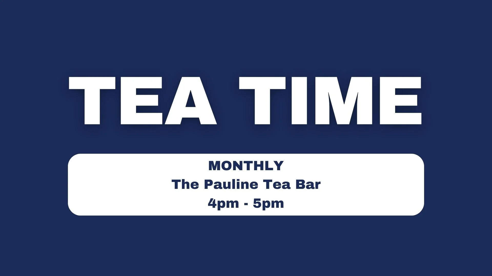 Tea Time