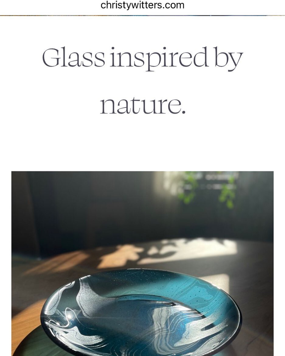 It&rsquo;s live!  It&rsquo;s pretty amazing to me - I now have a web shop and a fancy new website!  Thank you to the magical elf who made this possible 🥰 check it out and let me know what you think or what you want to see up there!  #vtglass #vtarti