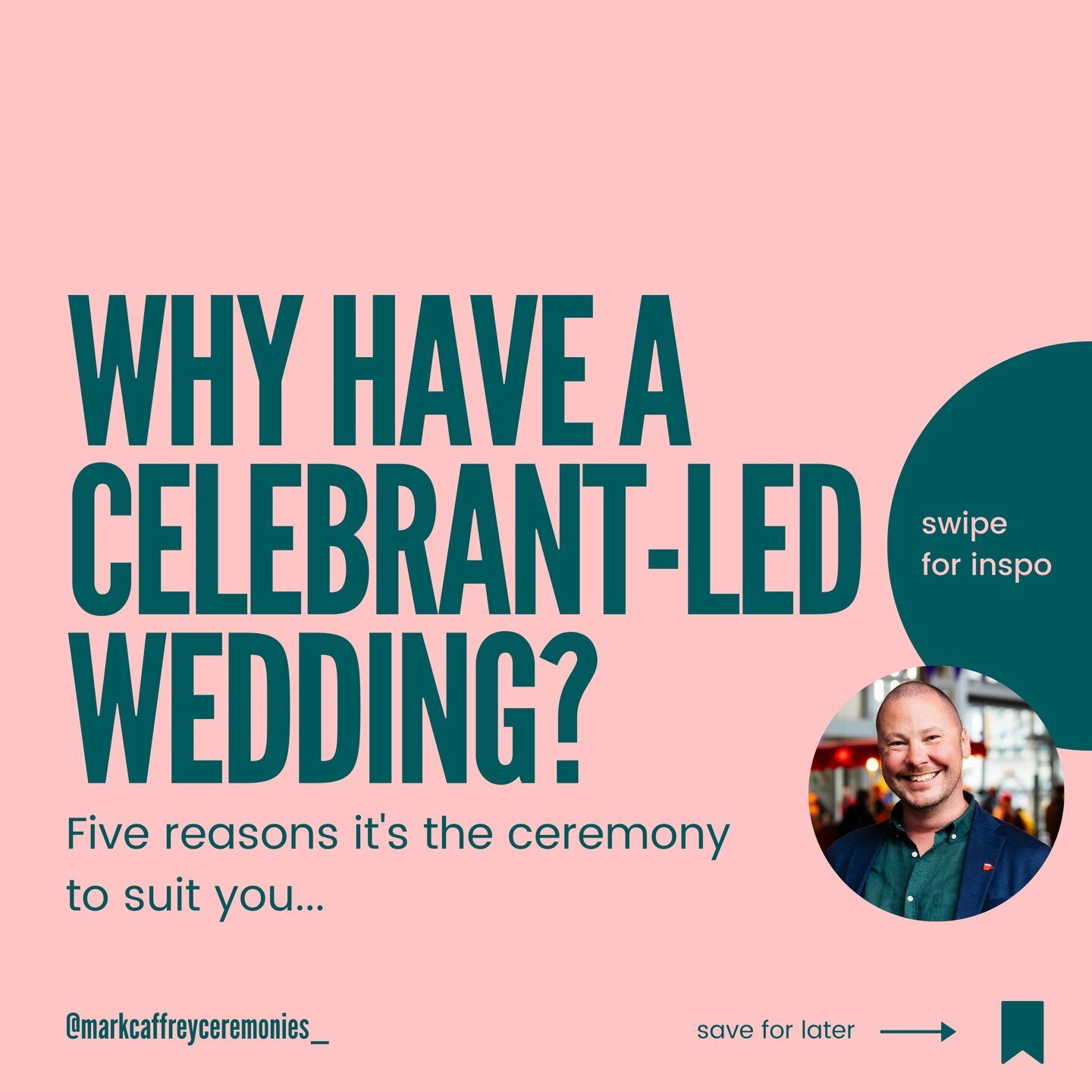 Why have a celebrant-led wedding? Scroll through 👉

⚡️ I&rsquo;m passionate about celebrant-led weddings as an alternative choice to a faith-based or civil ceremony.

🔍 When it comes to finding your celebrant, I suggest contacting a range of celebr