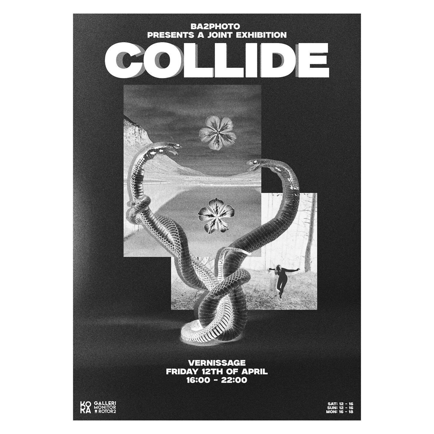 Collide

The second-year photography students at HDK-Valand present the group exhibition &rdquo;Collide&rdquo;. During the spring term, they have been working on individual projects with the exhibition space as the starting point, where a multitude o