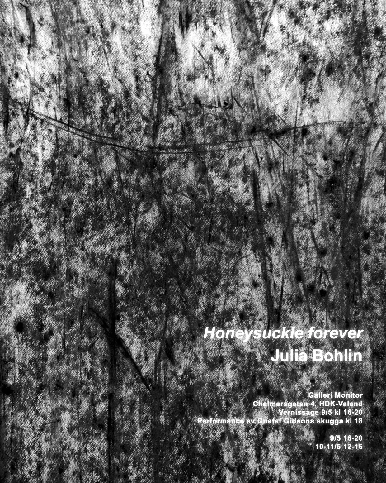 May 9-11 @ Gallery Monitor, Chalmersgatan 4, HDK-Valand. 

Opening for my solo exhibition on Friday May 9th, 16-20! Gustaf Gideon's shadow is playing at 18. 

How is knowledge and storytelling changed, translated, and transferred between generations?