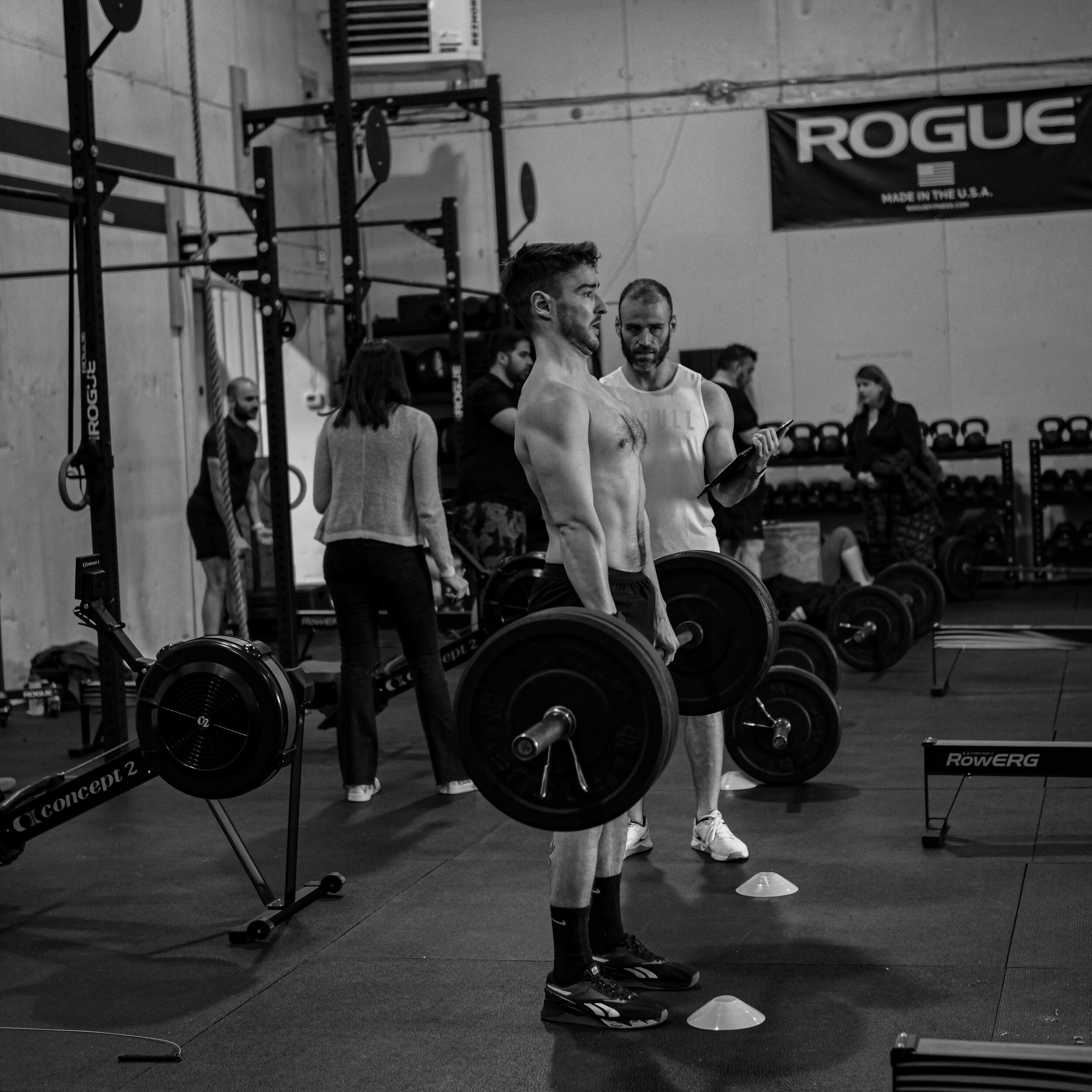 Photo de ma premi&egrave;re comp&eacute;tition de CrossFit appel&eacute;e &laquo;&nbsp;The Open&nbsp;&raquo;.

Cela fait 10 mois que j&rsquo;ai commenc&eacute; le CrossFit. C&rsquo;est un sport extr&ecirc;mement complet et stimulant car il implique d