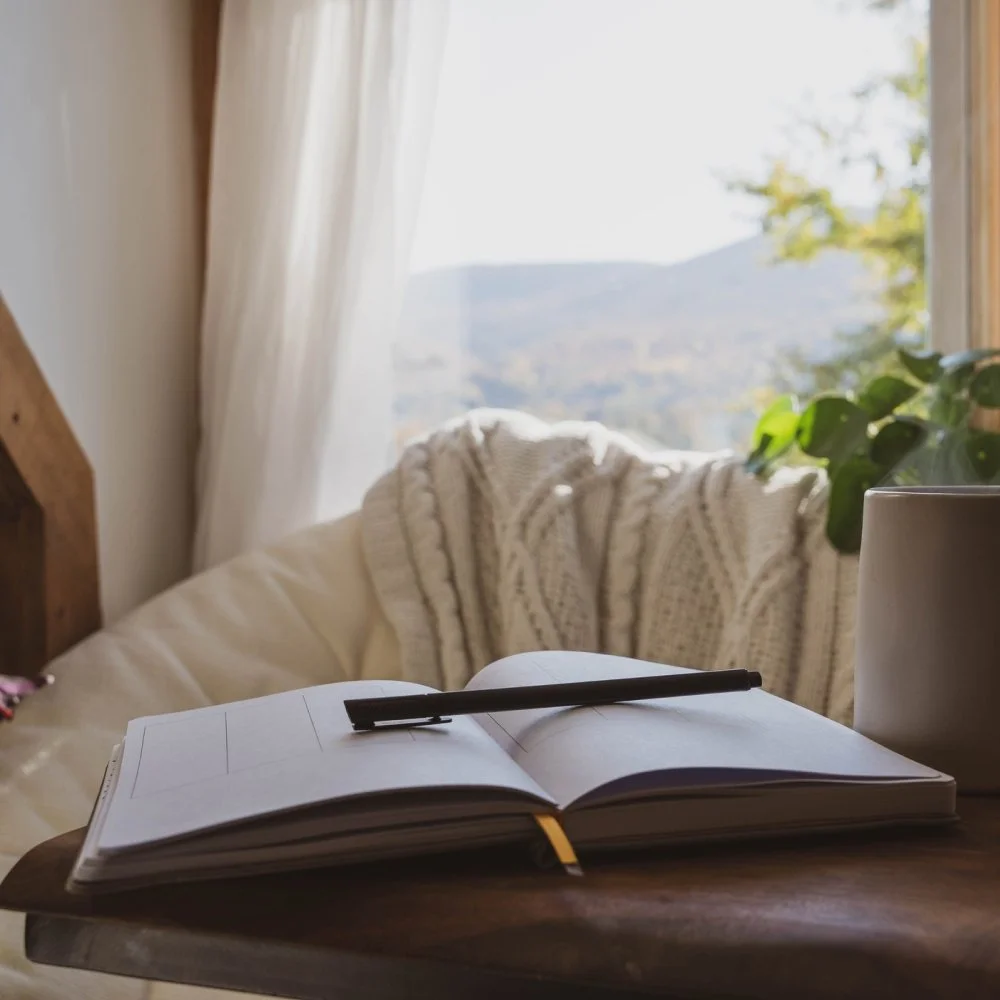 Journaling for nervous system calming