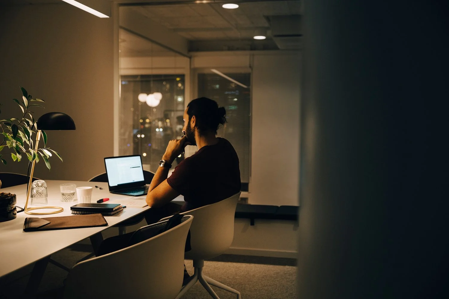 image of workaholism