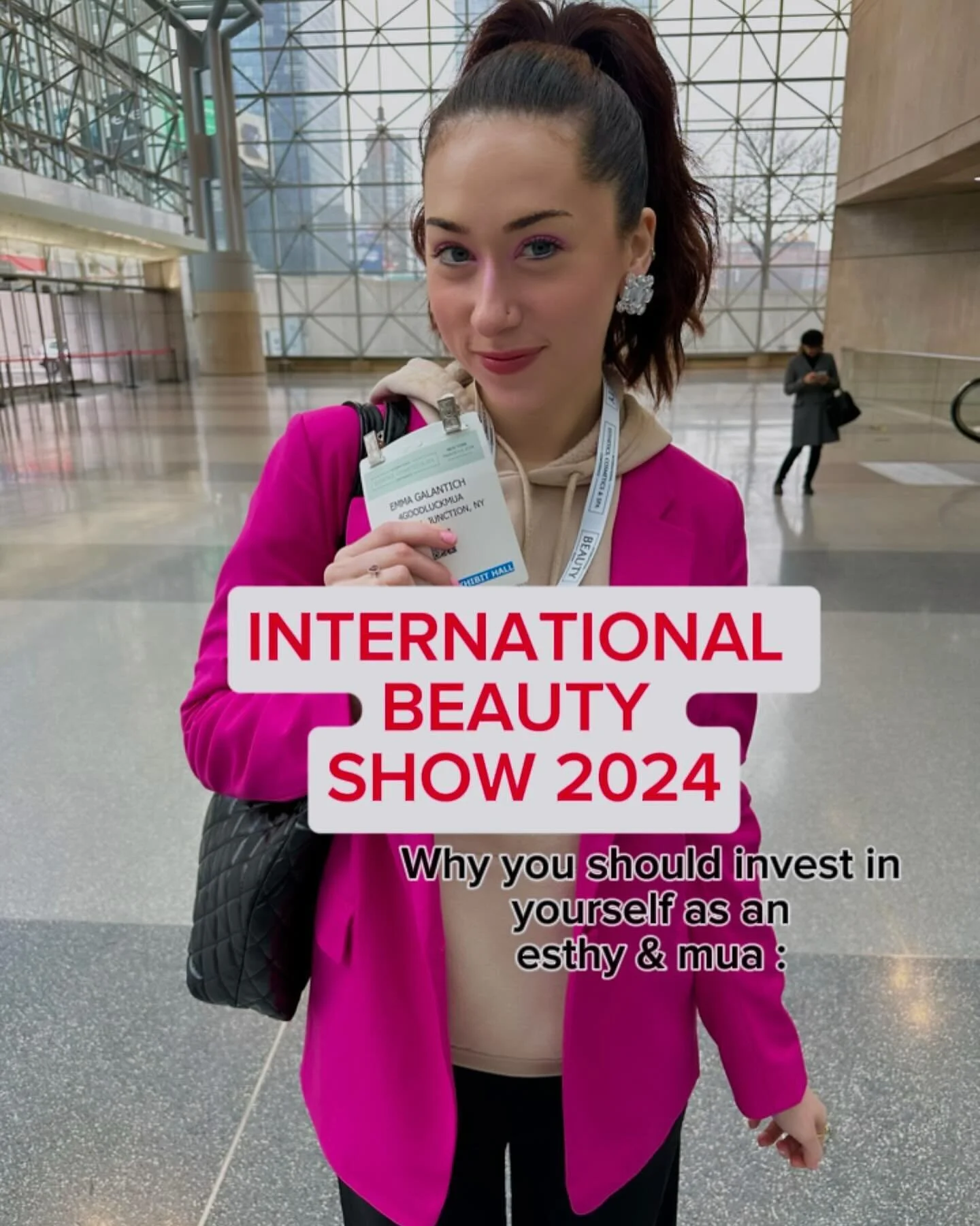 INTERNATIONAL BEAUTY SHOW 2024 REVIEW💄⤵️

😩 Ive been on the go since last Sunday so let&rsquo;s talk about thissss! 

&bull; WHY YOU SHOULD INVEST IN YOURSELF AS AN ESTHY &amp; MUA 🍀 &bull; 

&bull; Learning from Experts: By investing in education