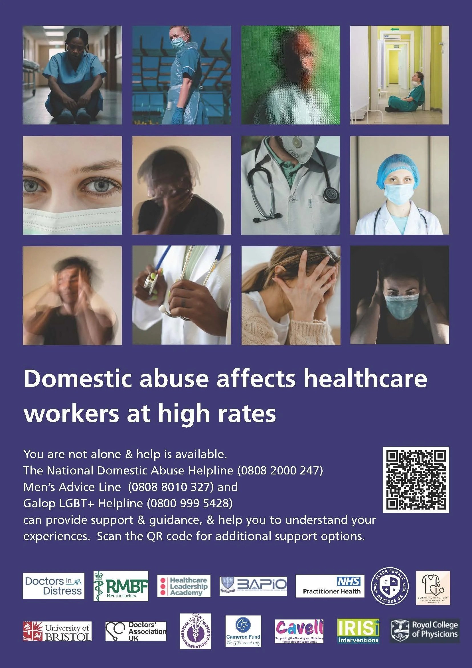 Domestic abuse affects healthcare workers at high rates 