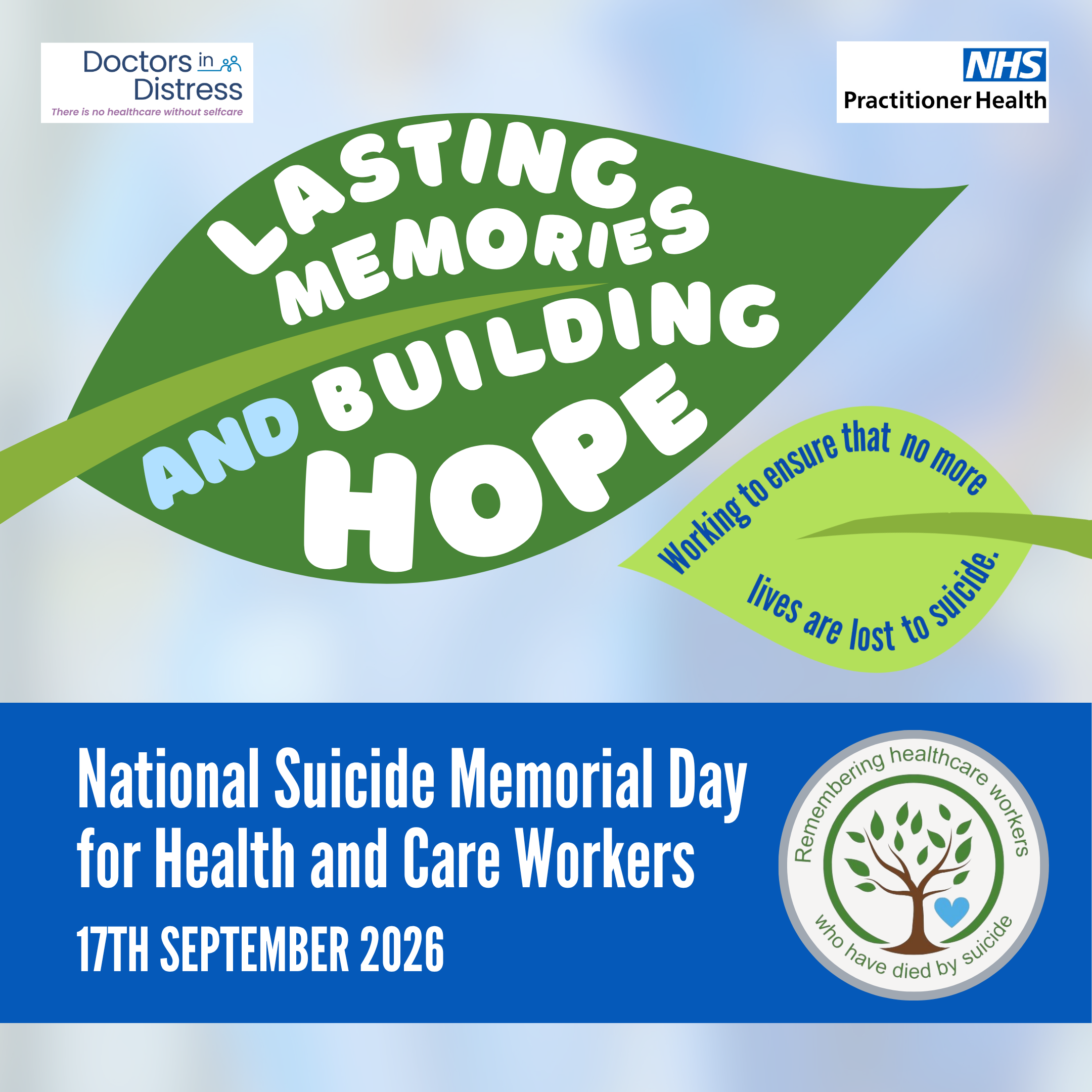 National Suicide Memorial Day for Health and Care Workers