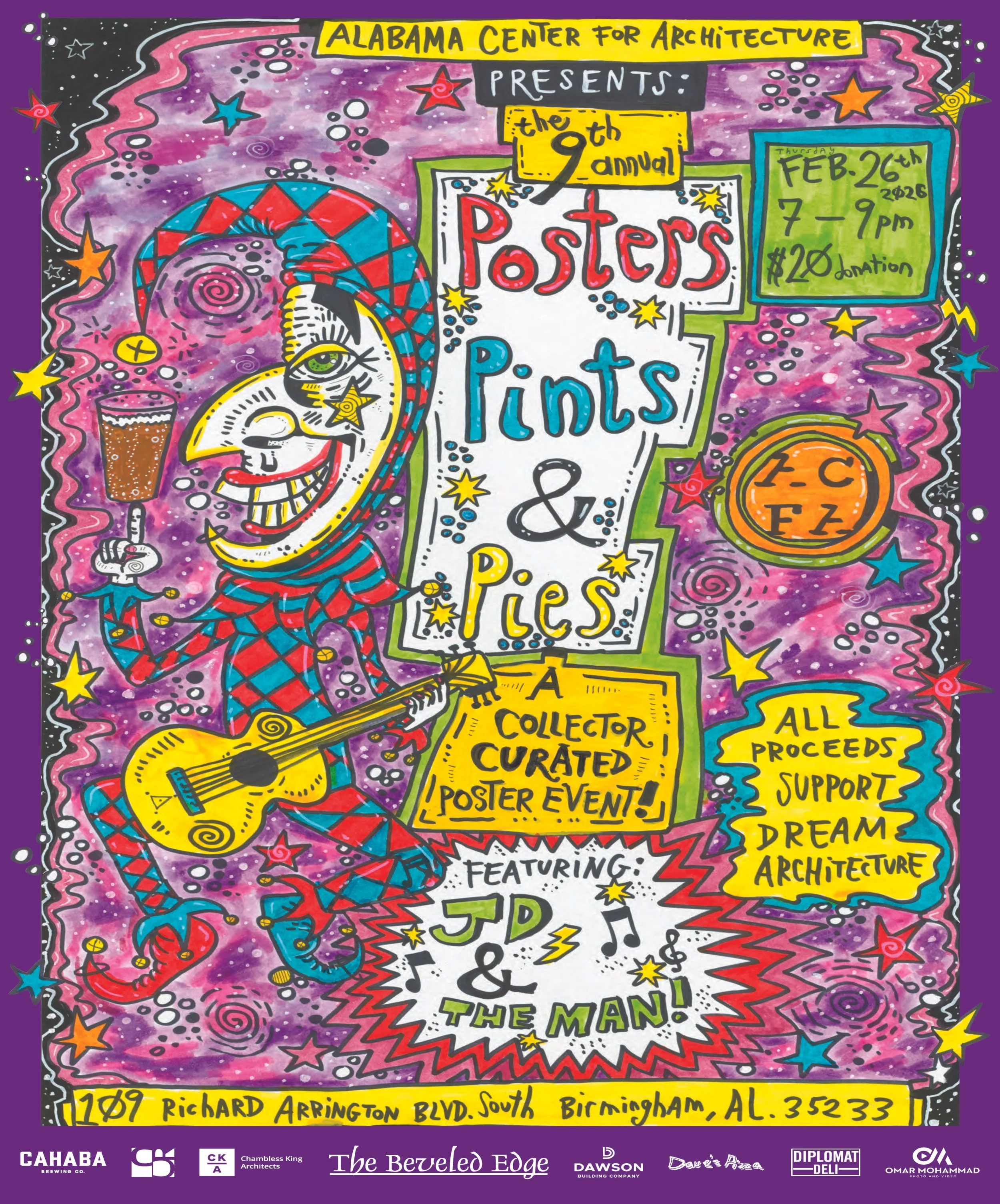 9th Annual Posters, Pints & Pints