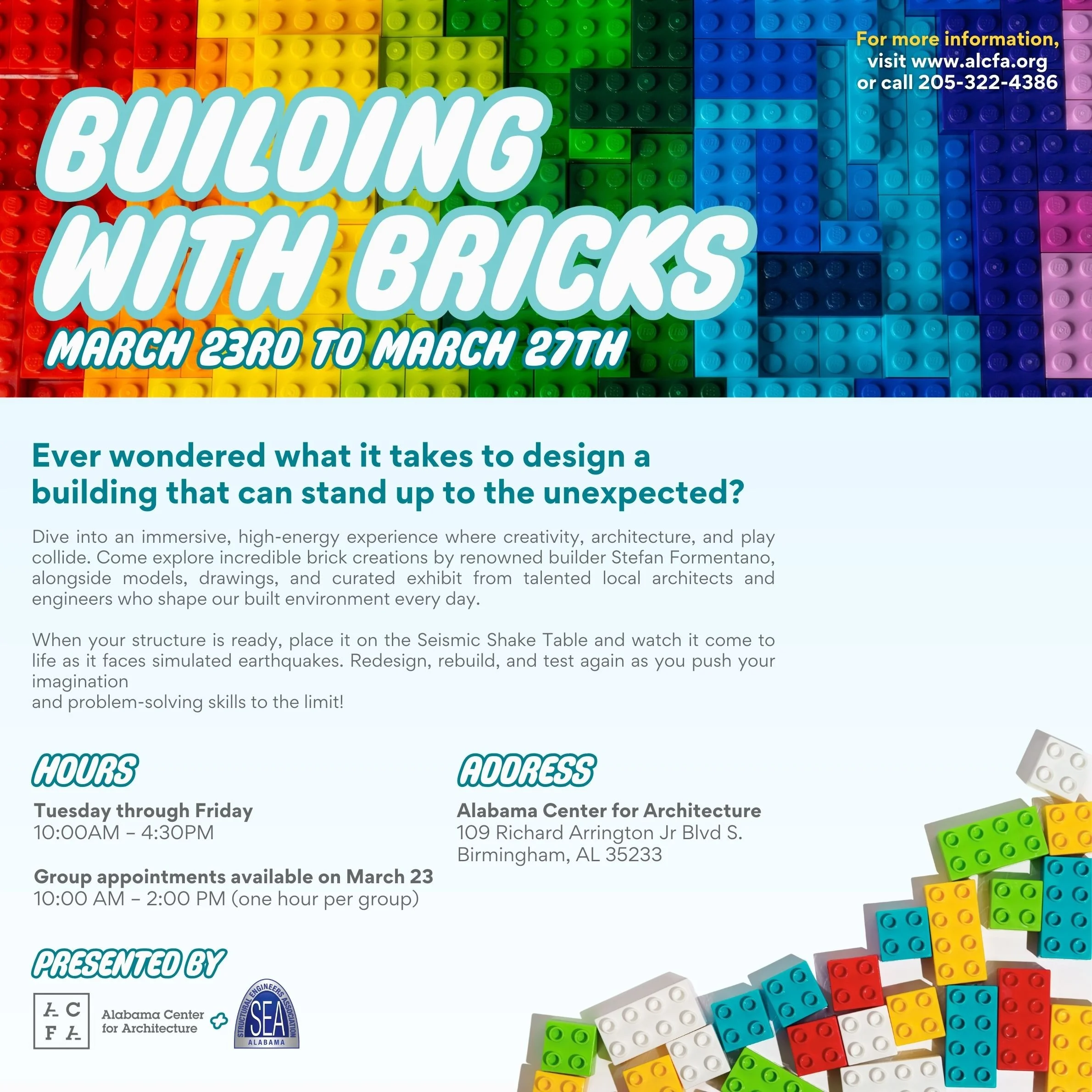 Building with Bricks LEGO Exhibit 