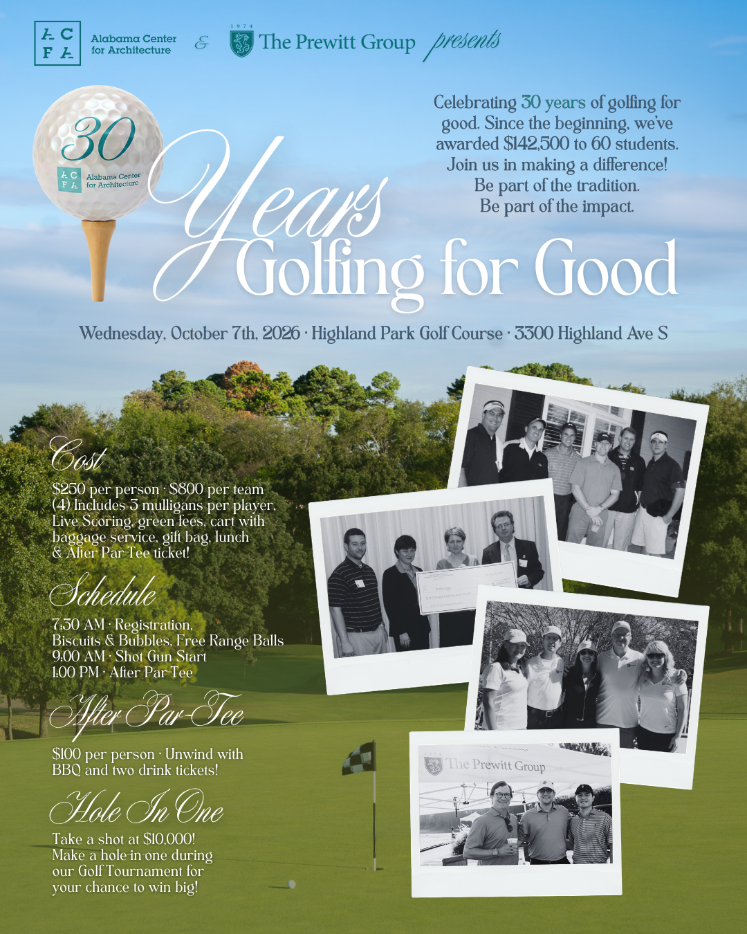 ACFA 30th Annual Golf Tournament 