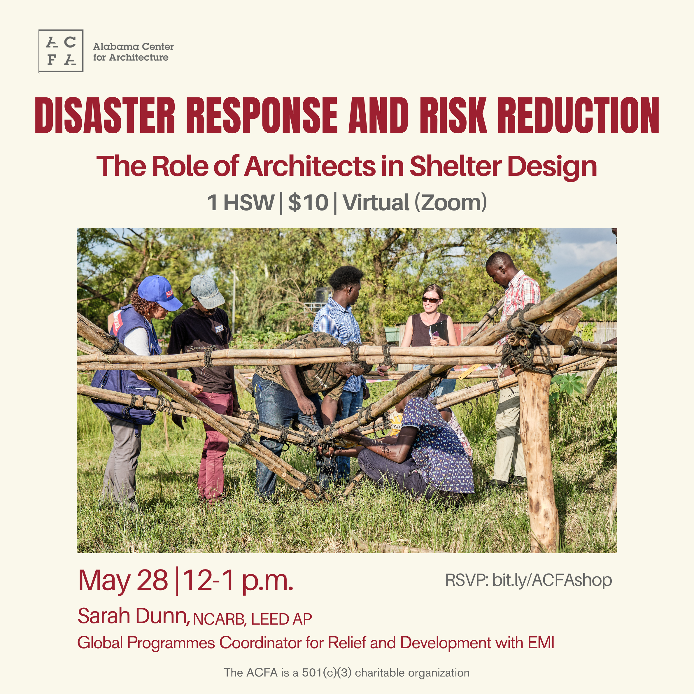 Disaster Response and Risk Reduction: The Role of Architects in Shelter Design