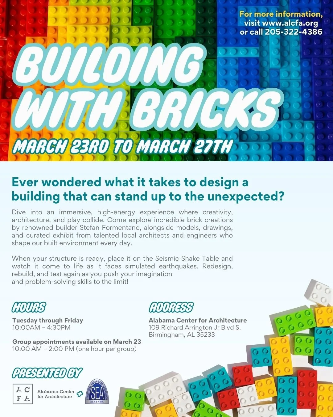 Building with Bricks LEGO Exhibit 