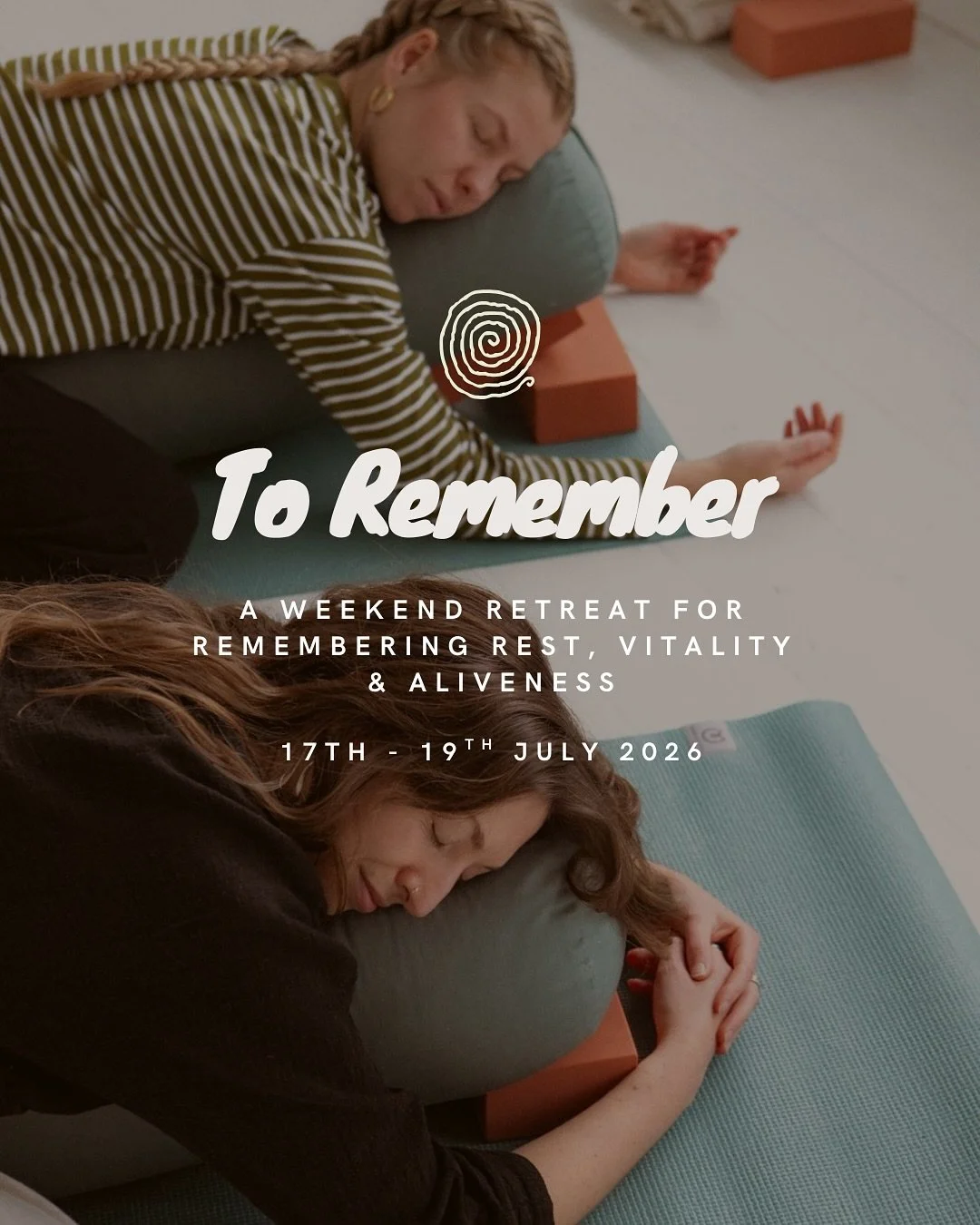 Our summer weekend retreat &lsquo;To Remember&rsquo; is now open for booking 𖦹 join us from the 17th-19th July in the Hertfordshire countryside @the.croft.farm.escape 

Expect a retreat overflowing with love (and laughs).

Link in bio to find out mo