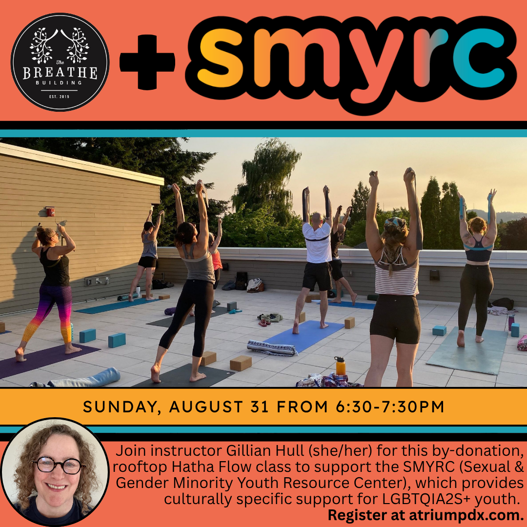 Rooftop Yoga for SMYRC