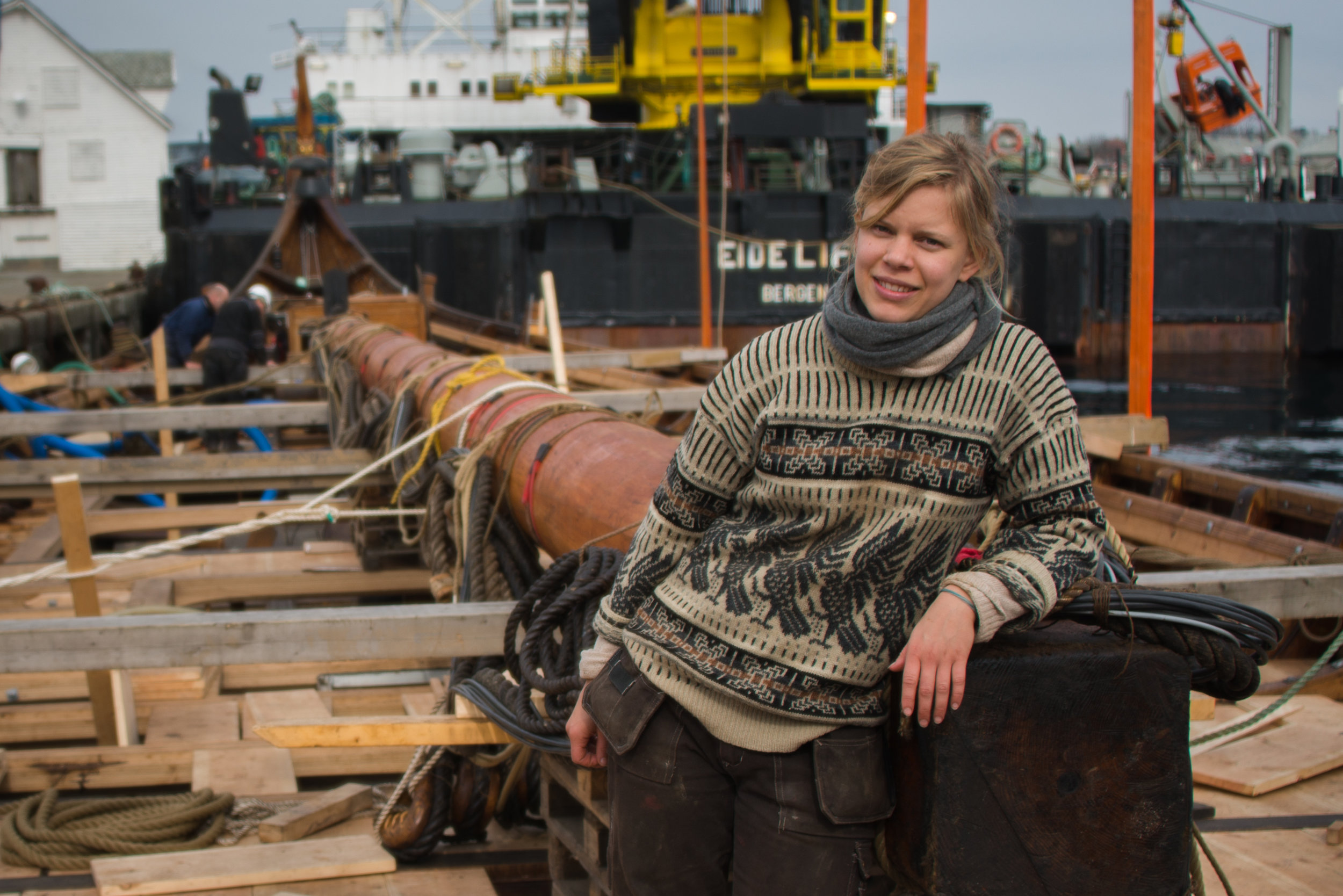 Karolina Malmek,Sailor and Naval Architect.