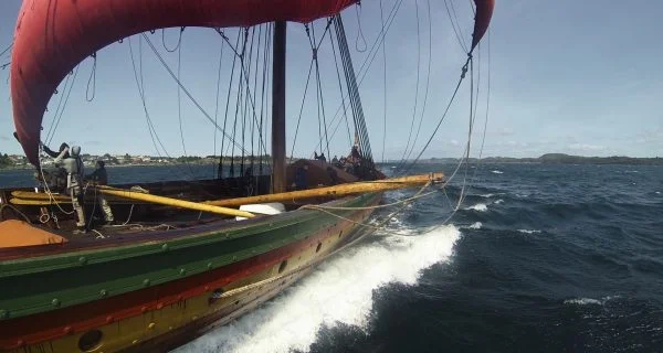 Captain Björn Ahlander about sailing Draken Harald Hårfagre