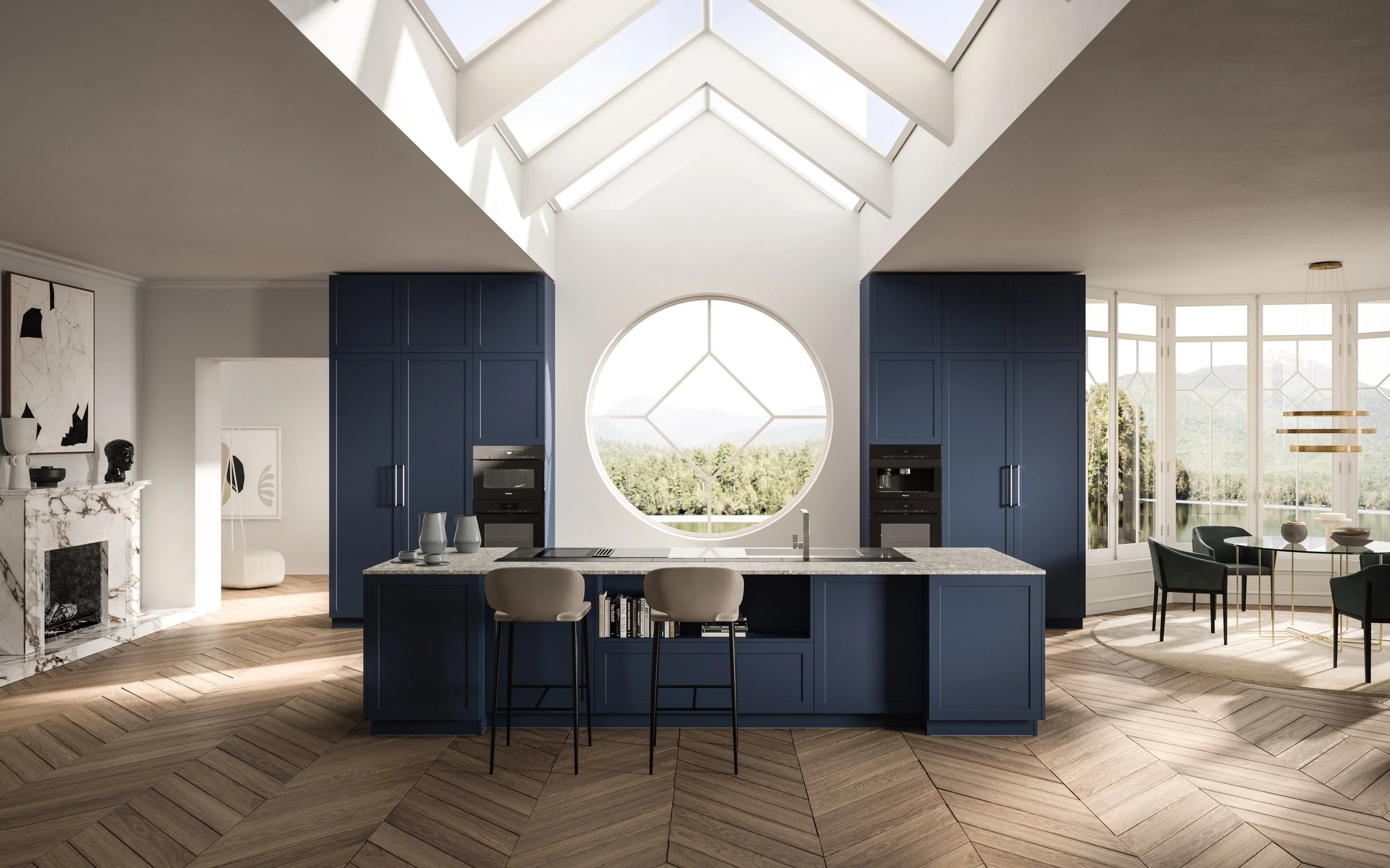 Lineaquattro, luxury italian modular kitchens