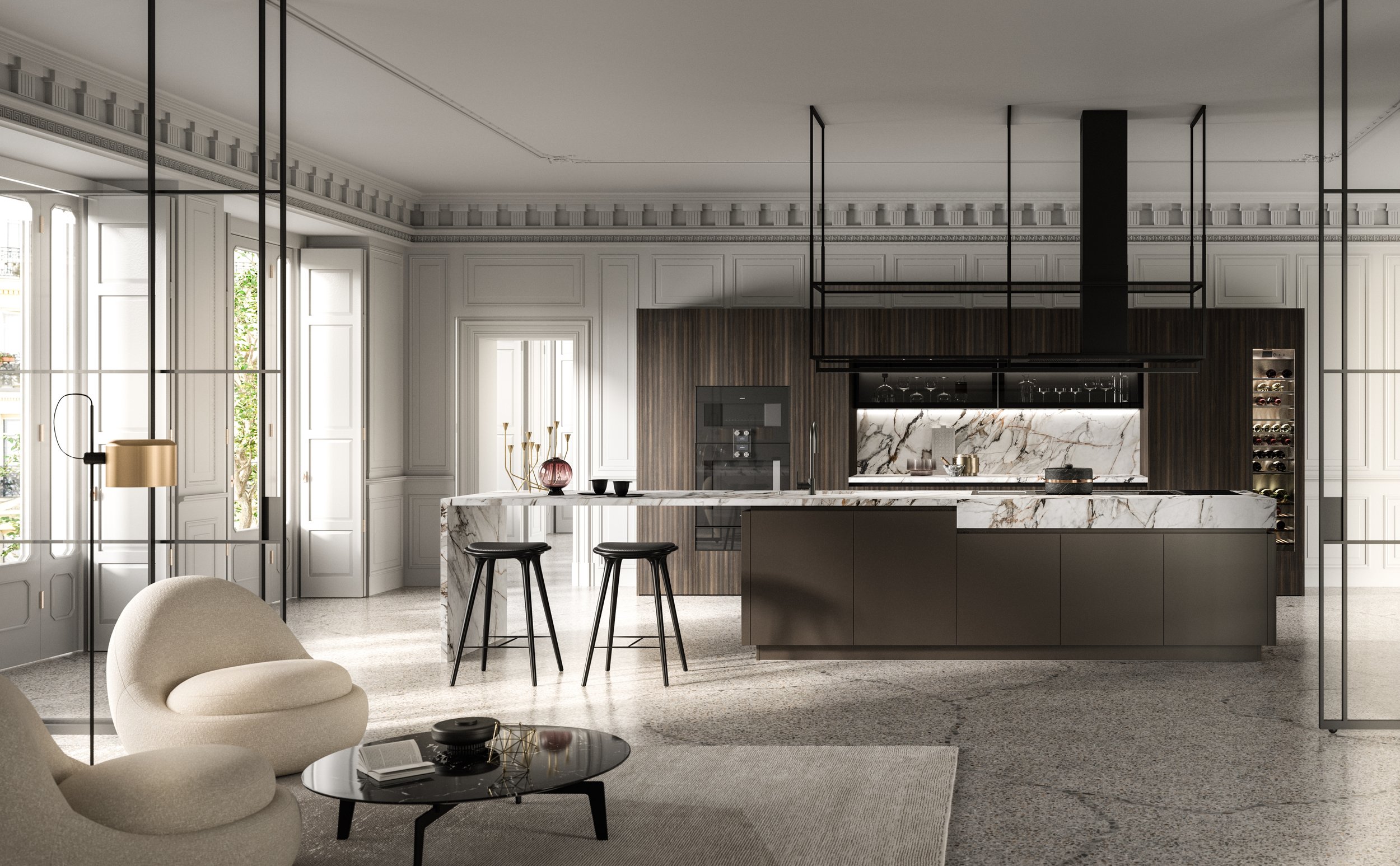 Lineaquattro kitchens supplier for agency TIB Plus