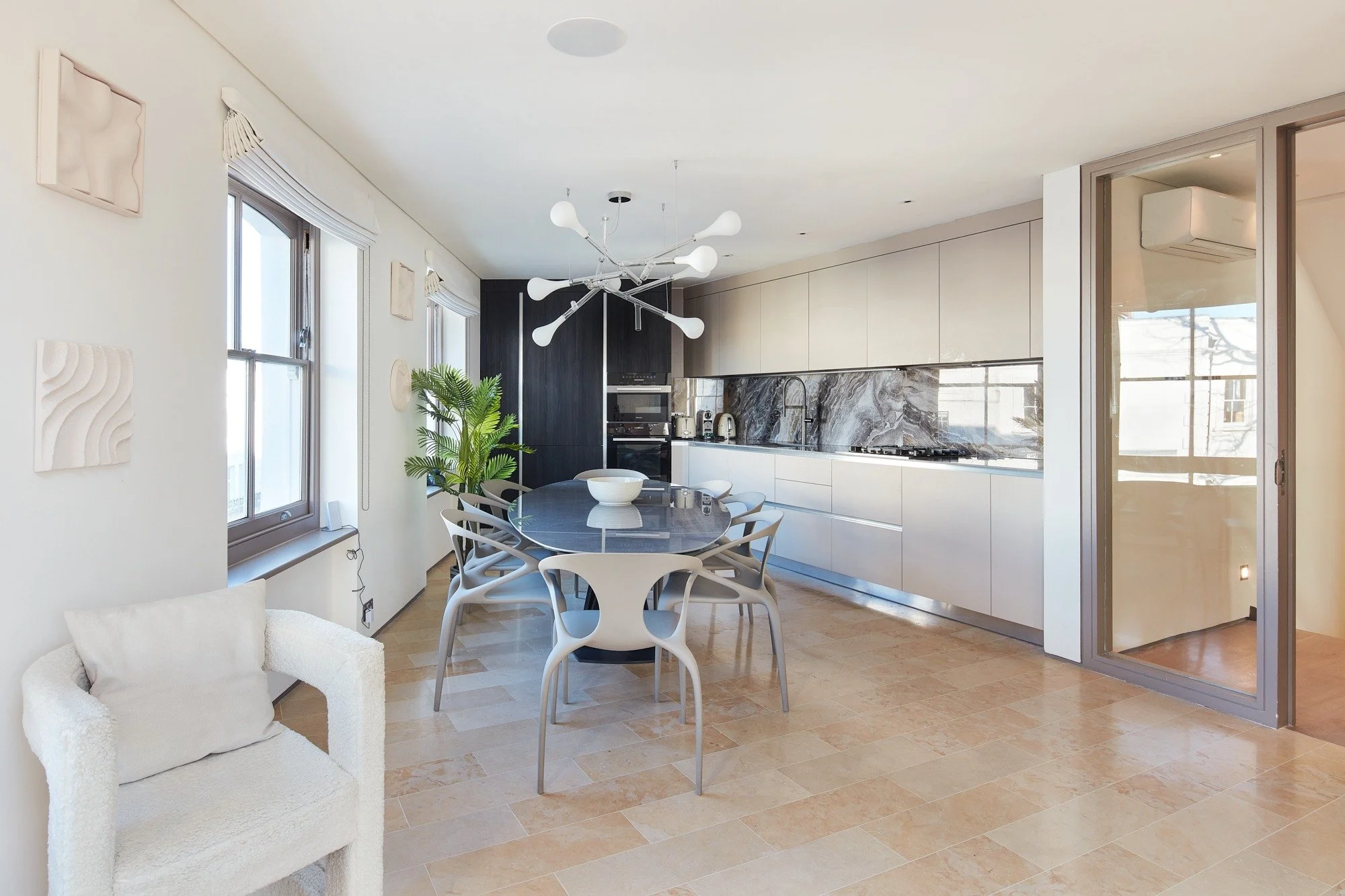 Linnea quattro kitchen in this notting hill apartment