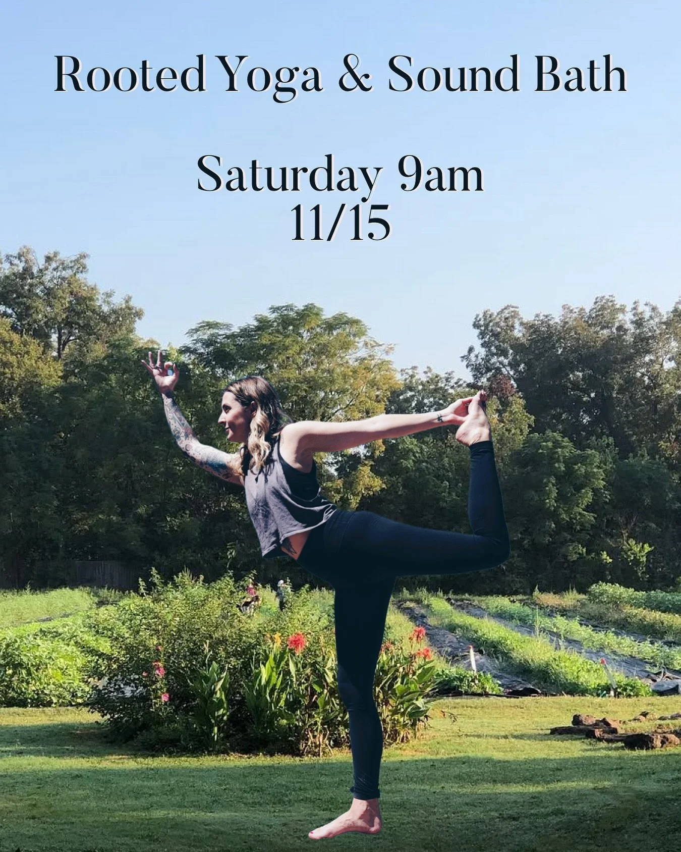 &ldquo;Time spent among trees is never time wasted.&rdquo; - Katrina Mayer

Join for the final Rooted Yoga &amp; Sound Bath of the year at @boggycreekfarm_atx on Saturday, November 15 at 9am! Expect an all-levels vinyasa flow practice with a Sound Ba