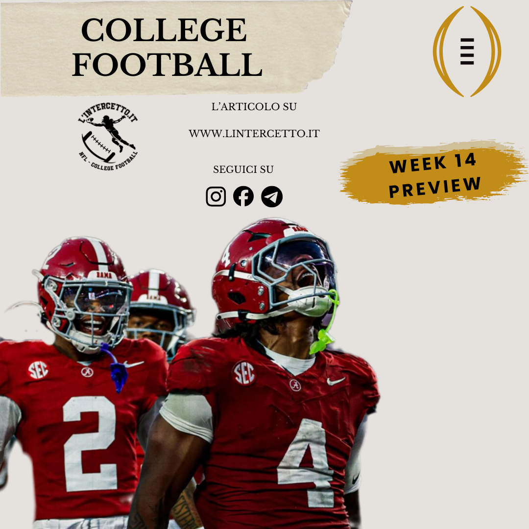 College Football: Preview - Le Partite da Vedere di Week 14 (Rivalry Week)