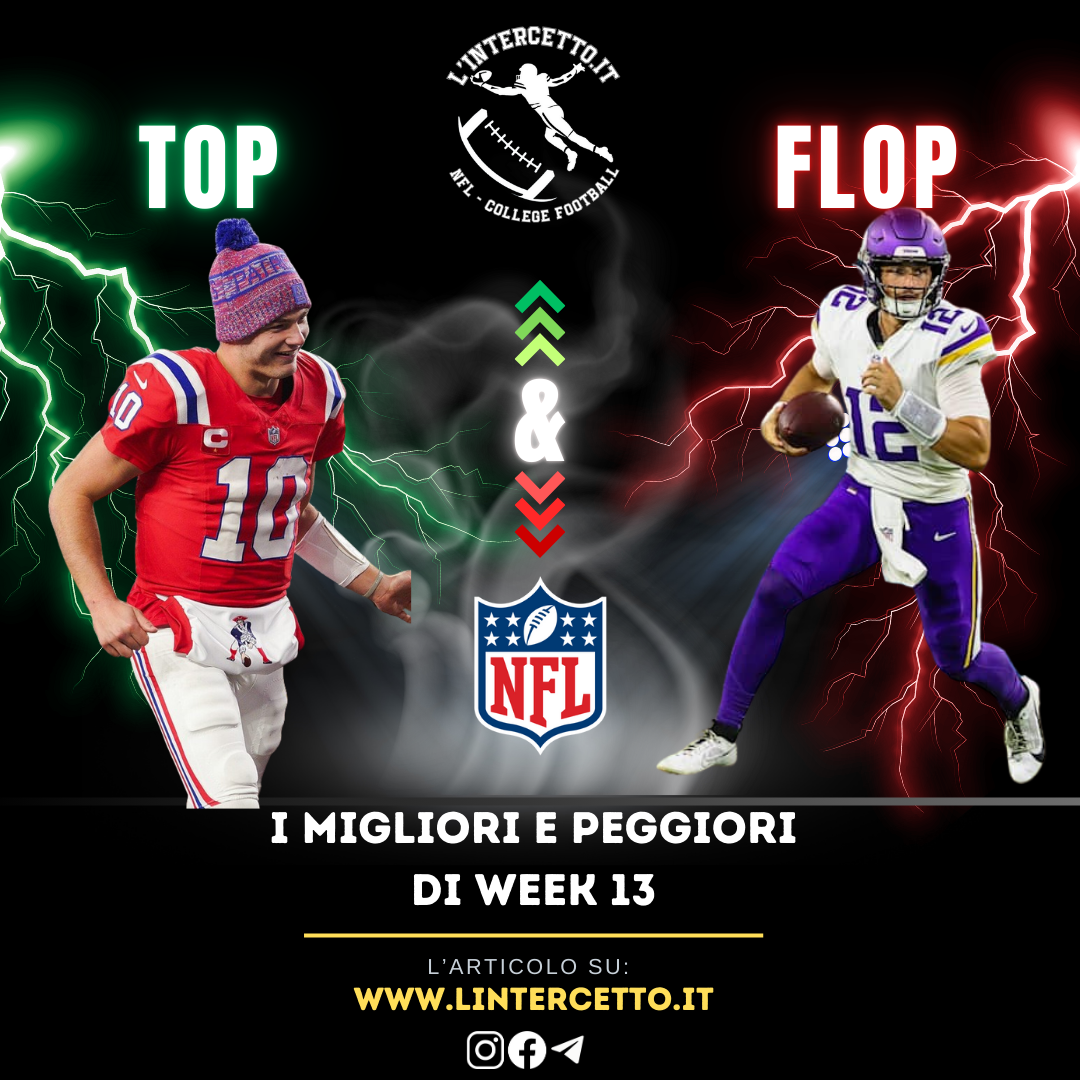 NFL: Top e Flop di Week 13