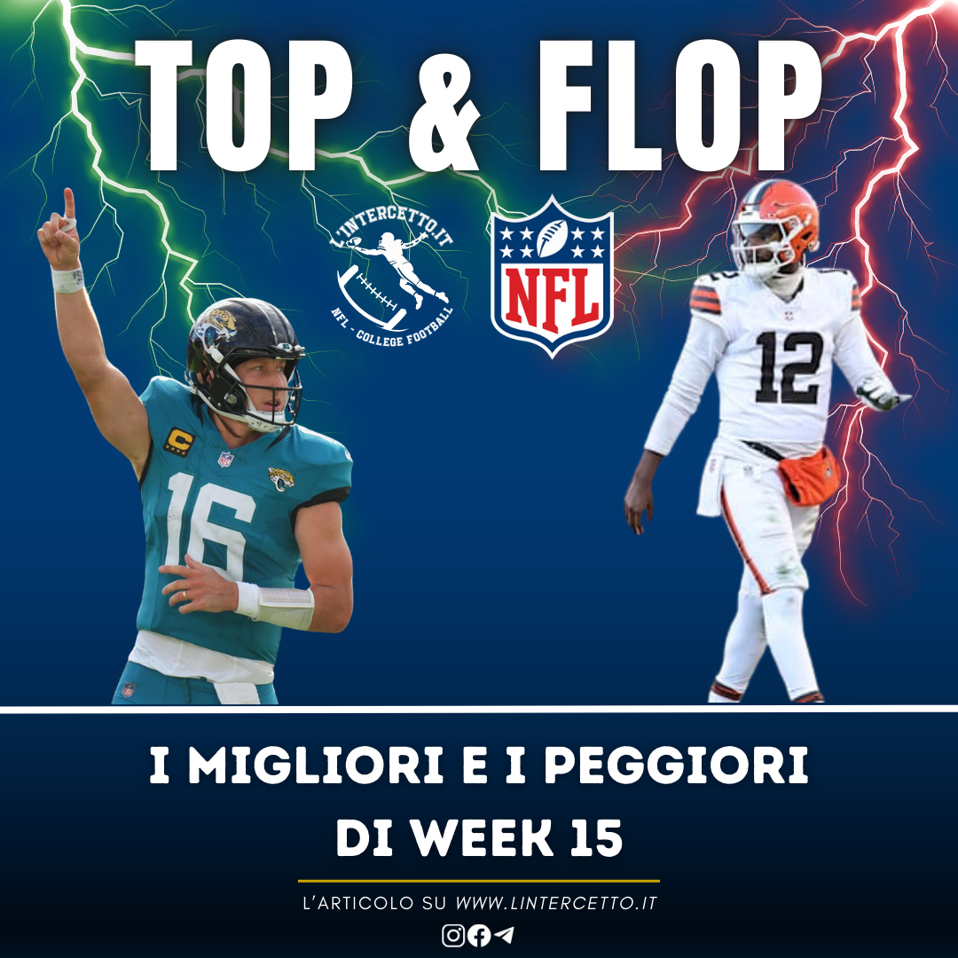 NFL: Top e Flop di Week 15