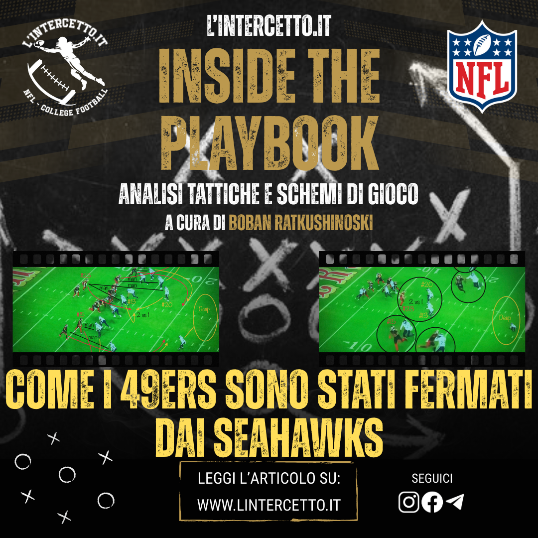NFL: Inside the Playbook - Analisi Tattiche e Schemi di Gioco (Come i 49ers sono stati fermati dai Seahawks)