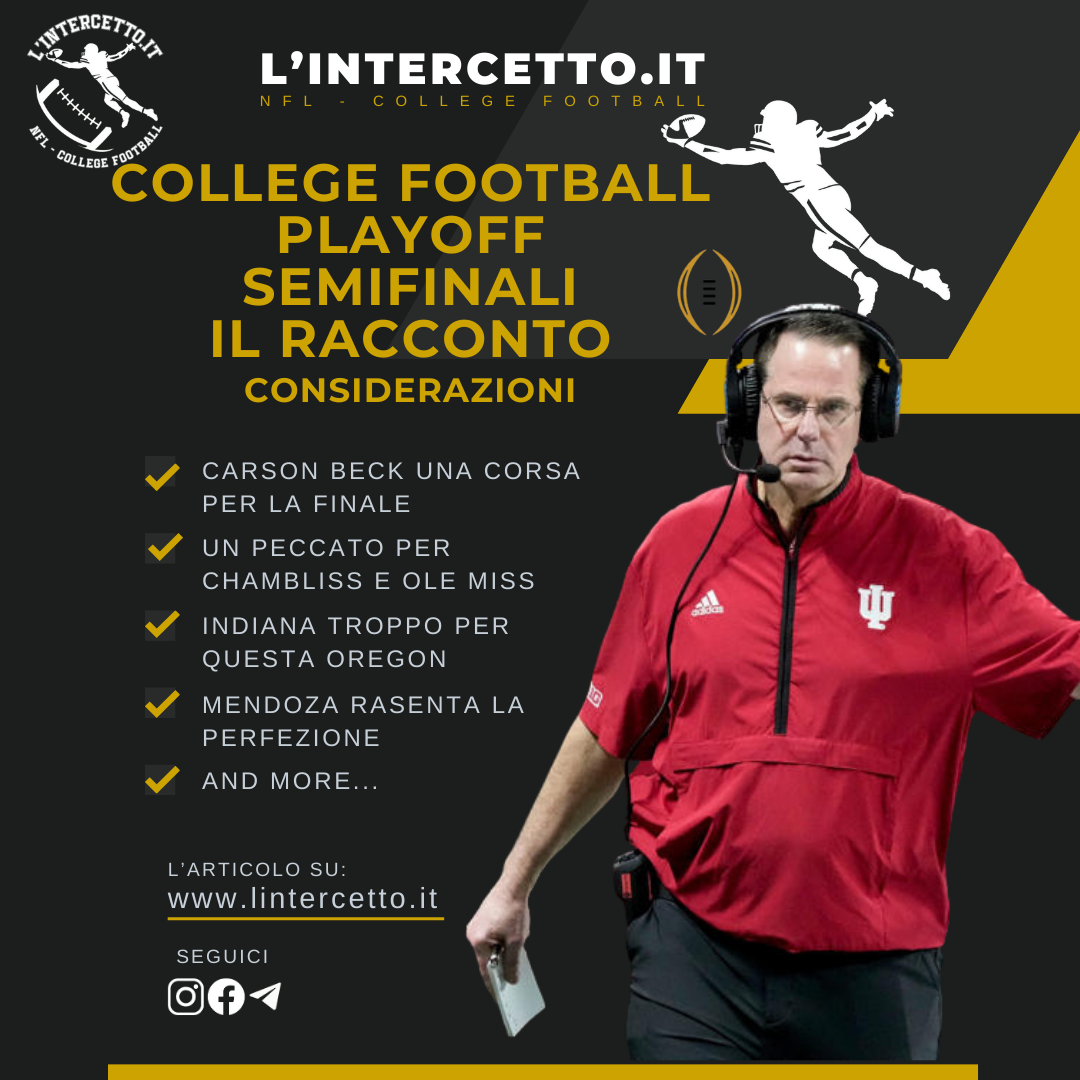 College Football Playoff: Semifinali il Racconto