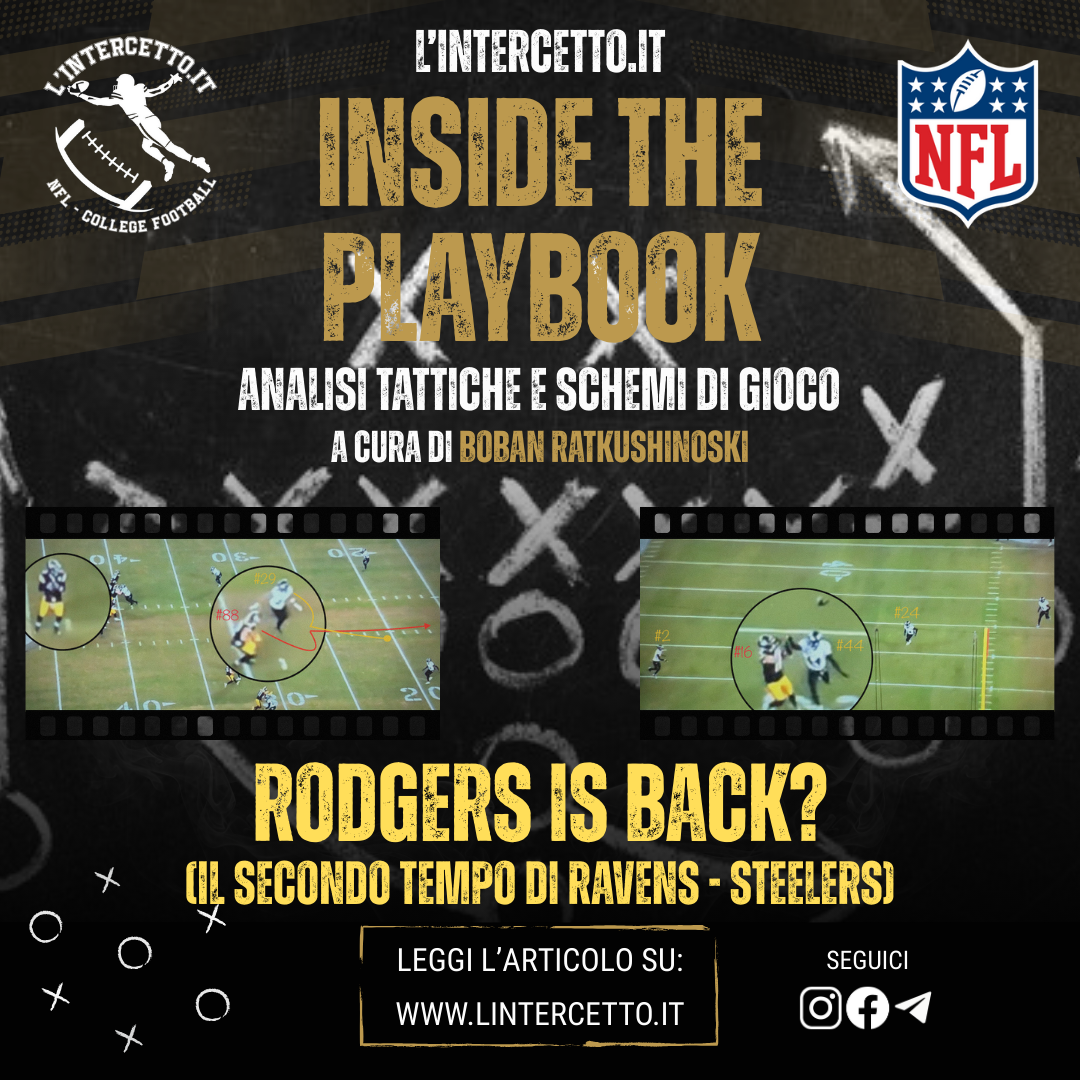 NFL: Inside the Playbook - Analisi Tattiche e Schemi di Gioco (Rodgers is Back? Il secondo tempo di Ravens Steelers)