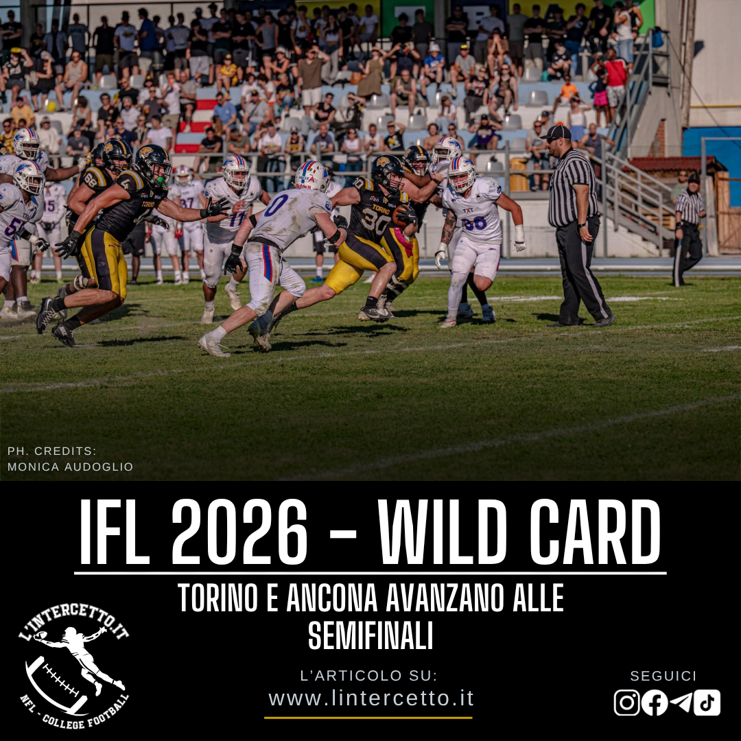 IFL 2026 Playoff: Torino e Ancona avanzano alle semifinali