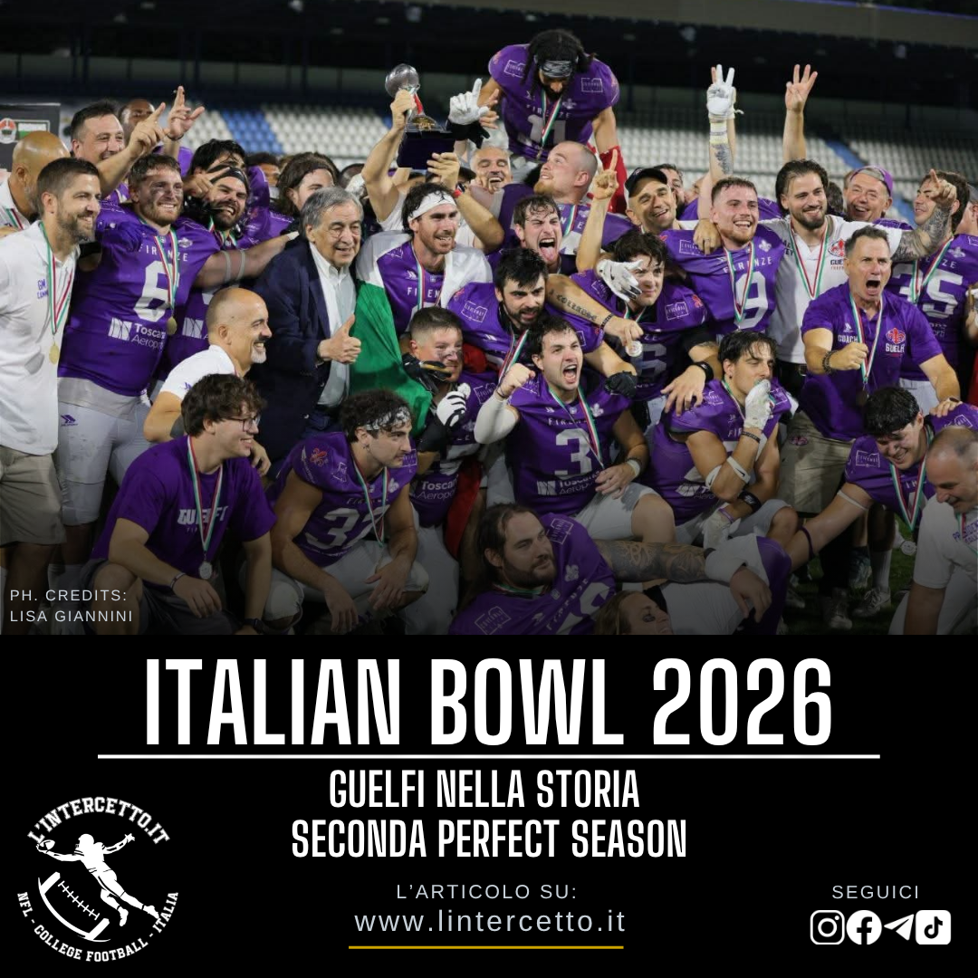 IFL 2026: Italian Bowl - Guelfi nella storia, seconda Perfect Season