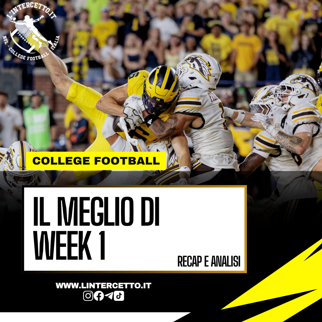 College Football: Il Meglio di Week 1