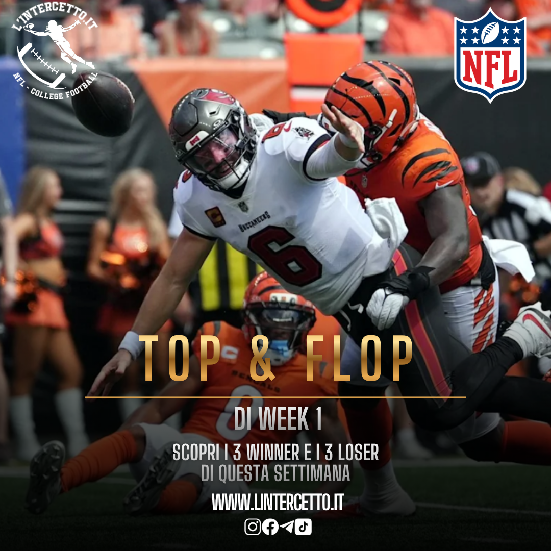 NFL: Top e Flop di Week 1