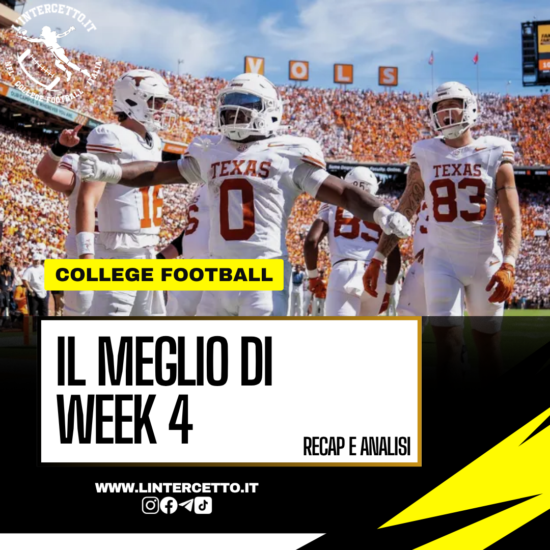 College Football: Il Meglio di Week 4