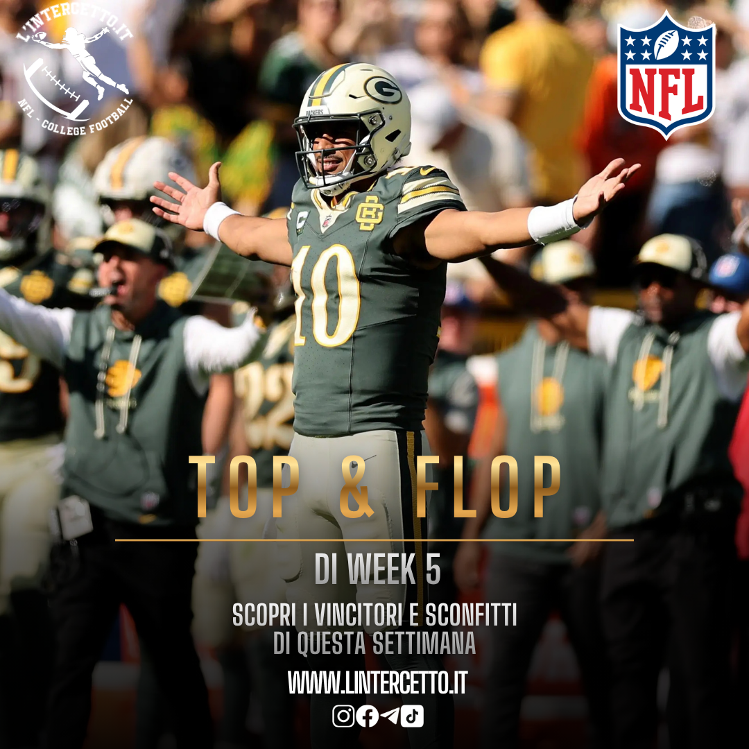 NFL: Top e Flop di Week 5