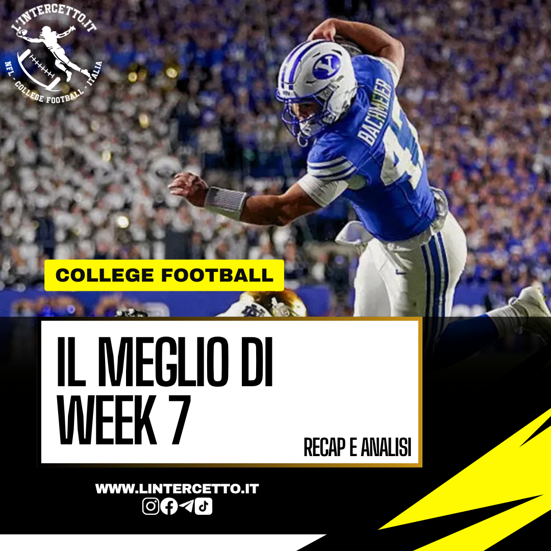 College Football: Il Meglio di Week 7 (Recap e Analisi)