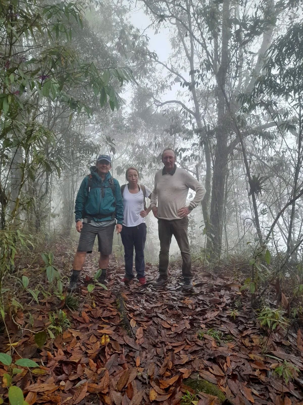 Exploring one of our spectacular trails in Parque Nacional Natural Farallones de Cali with our guests from France — immersed in pristine cloud forest, fresh mountain air, and the striking beauty of Colombia’s Andean landscape.