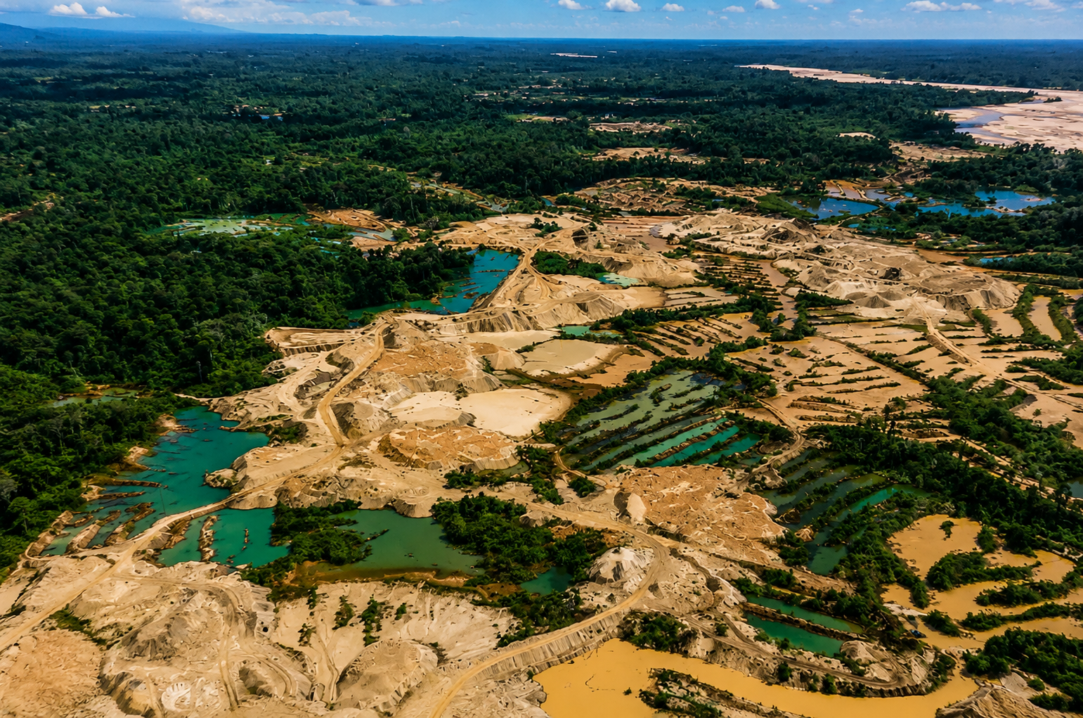 Illegal Mining Planet Earth Ecotourspuravida Nature Tours Colombia.png