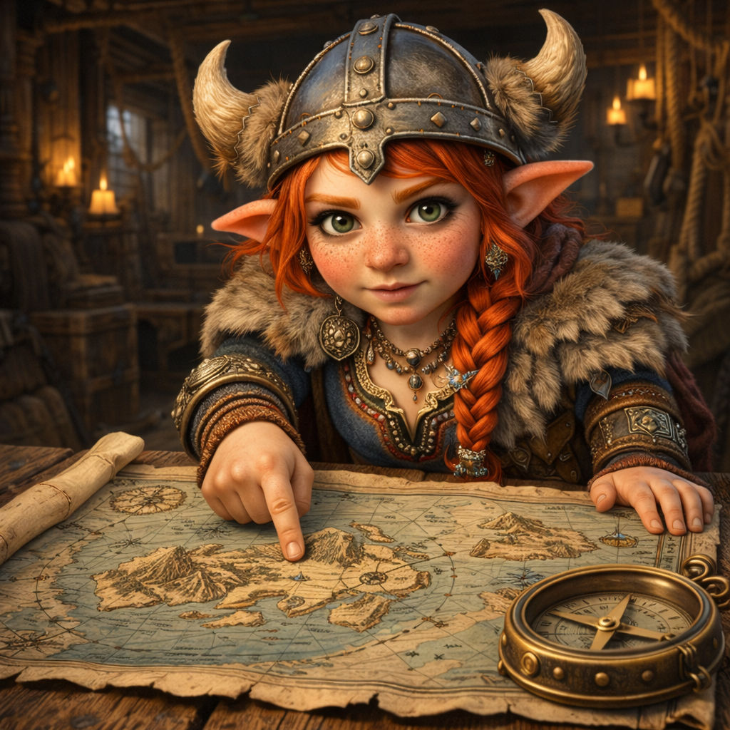 Lil Red sure knows her way around the North Atlantic.