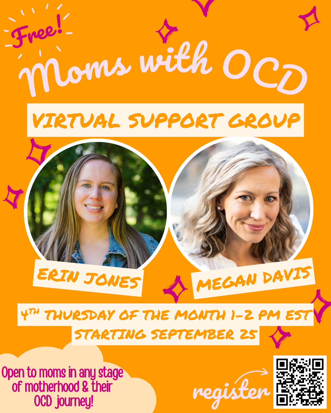 Free Support Group for Moms with OCD