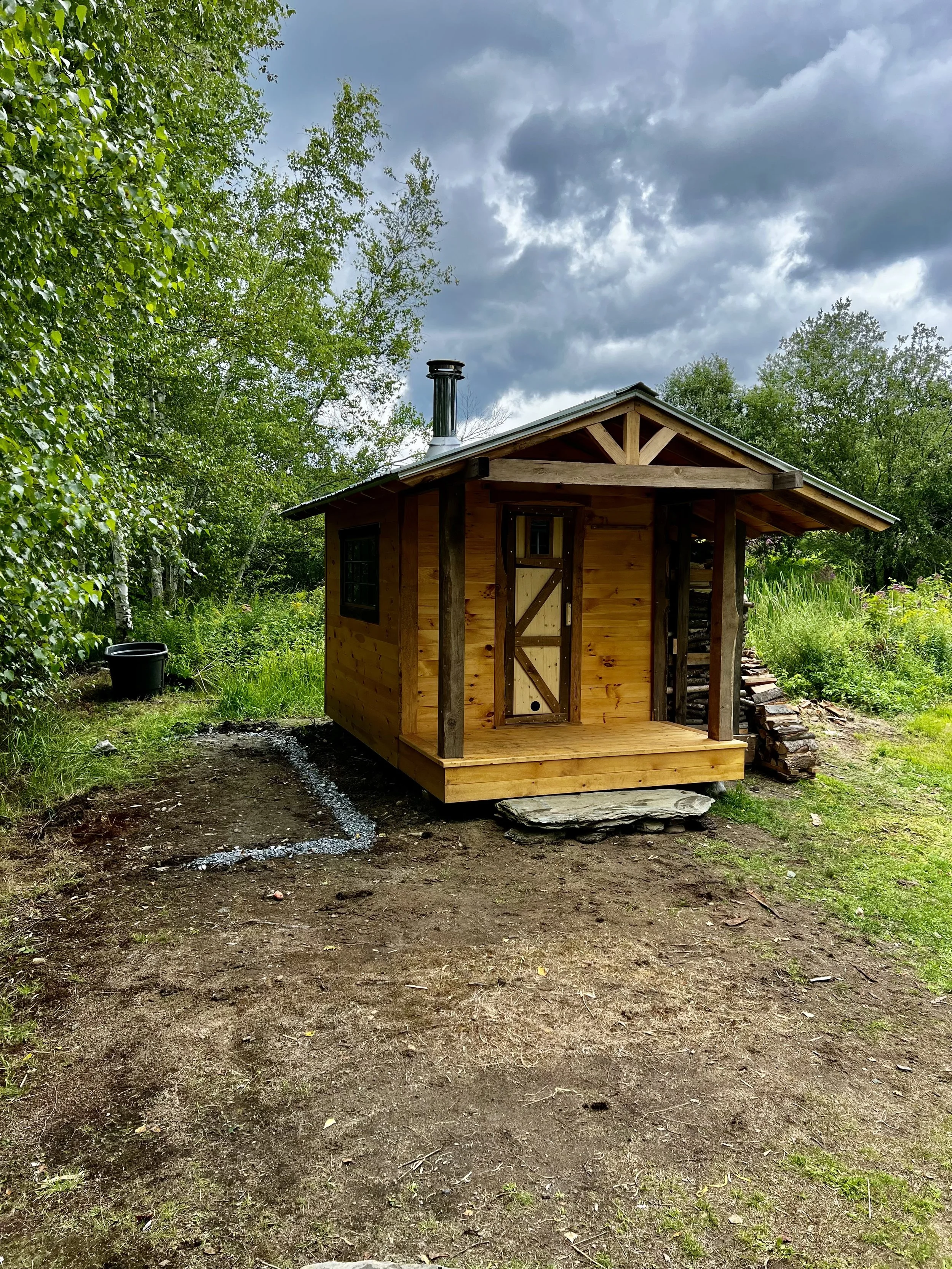 Expertly insulated and ventilated, our saunas reach 180°F in 25 minutes—crafted with the care and character that define our signature builds.