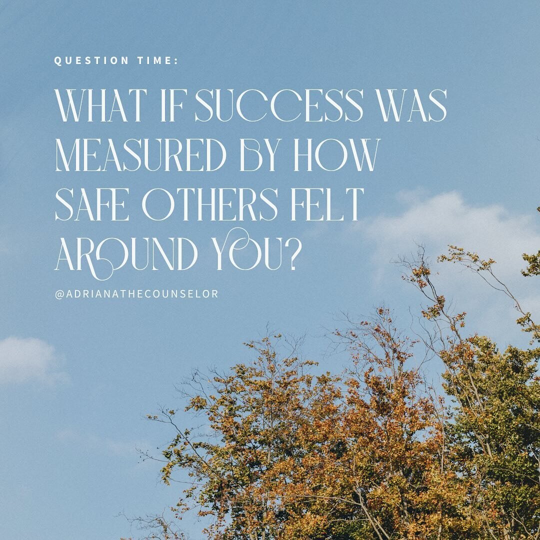 Imagine a world where success wasn&rsquo;t based on competition, but about creating a safe, supportive environment for others to be their authentic selves. ✨

What if that was the key to success in every area of life? 💭

#EmotionalSafety #Authentici