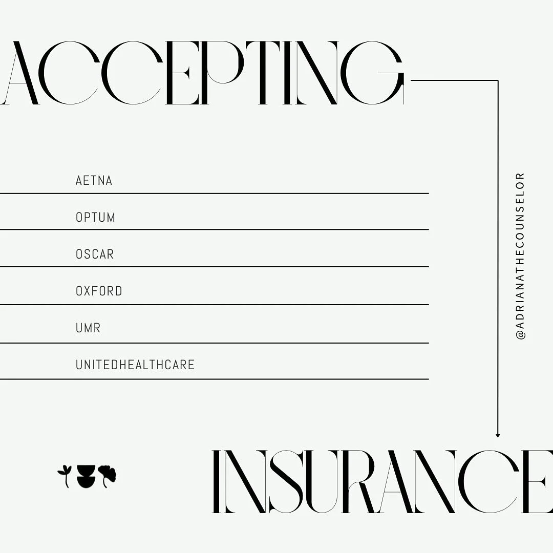 🌟 Seeking therapy in Texas? I’m now in-network with Aetna, Optum, Oscar, Oxford, UMR, & UnitedHealthcare.
Message me for a stress-free verification and discover how affordable therapy can be for you. ✨
#MentalWellness #Insurance #TXCouns