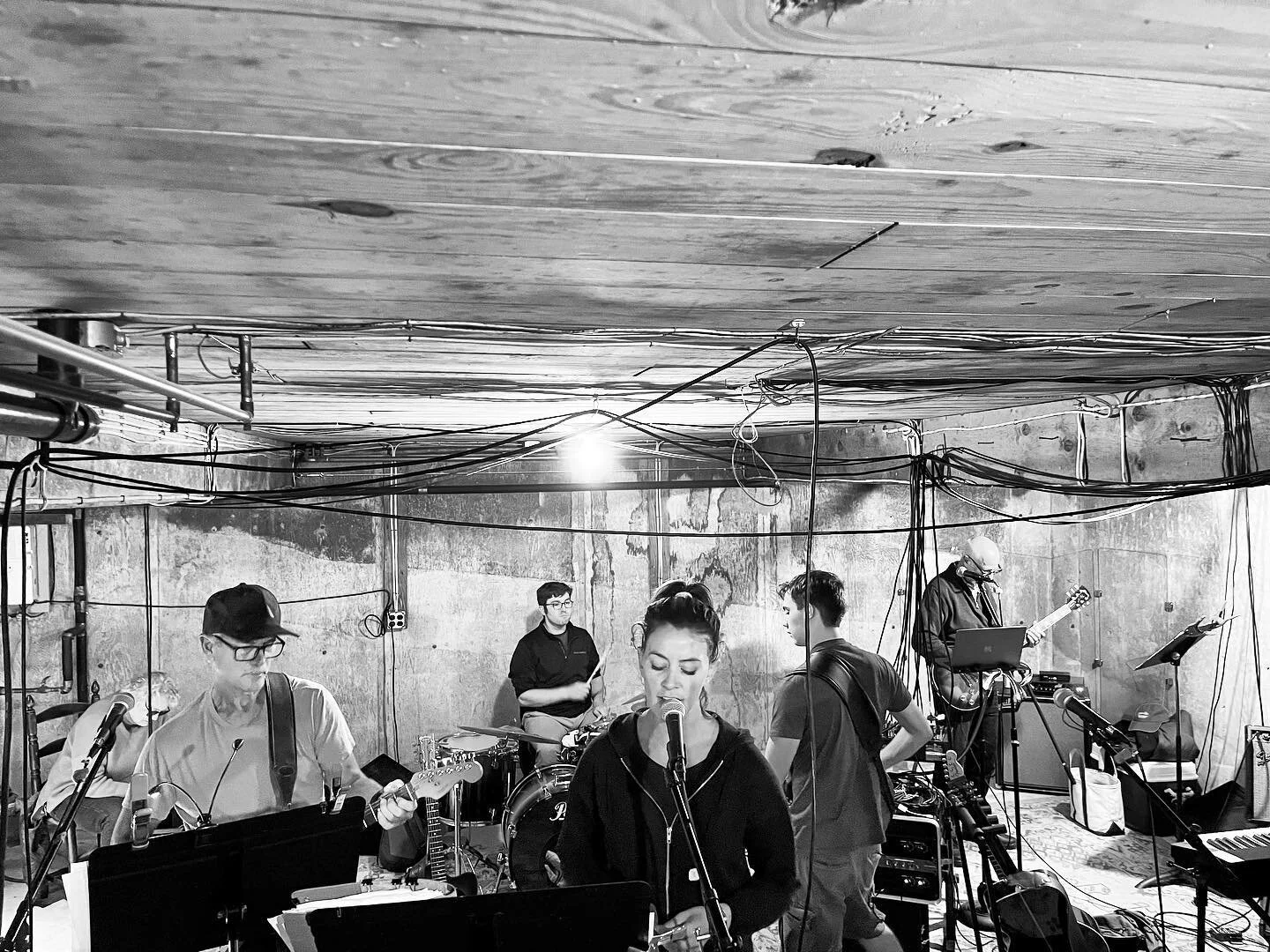 Getting ready for the fundraiser on October 7th at the Saunderstown Yacht Club #rehearsal #livemusic #dowhatyoulove #coverband #fundraiser