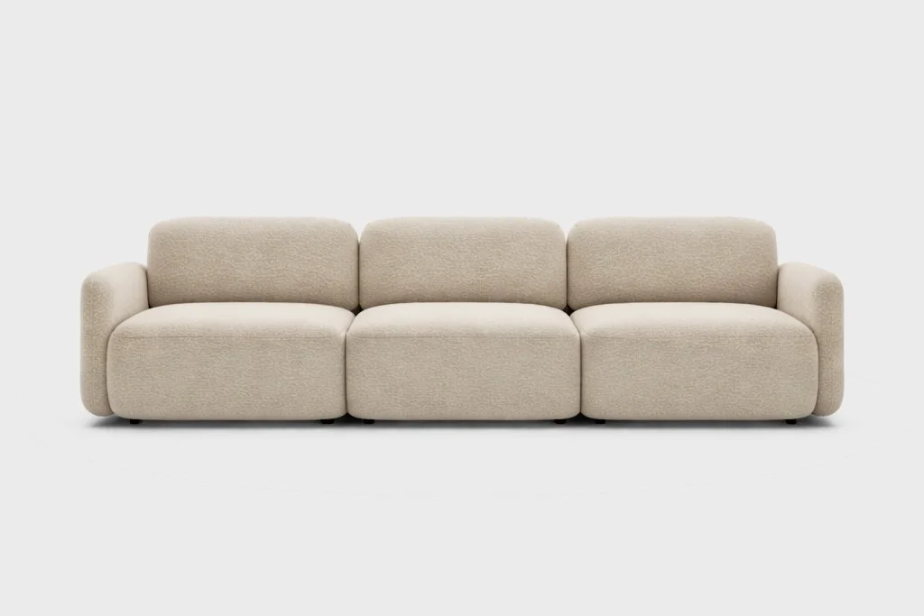 Bonna / Modulaire Designbank met Ronde Vormen