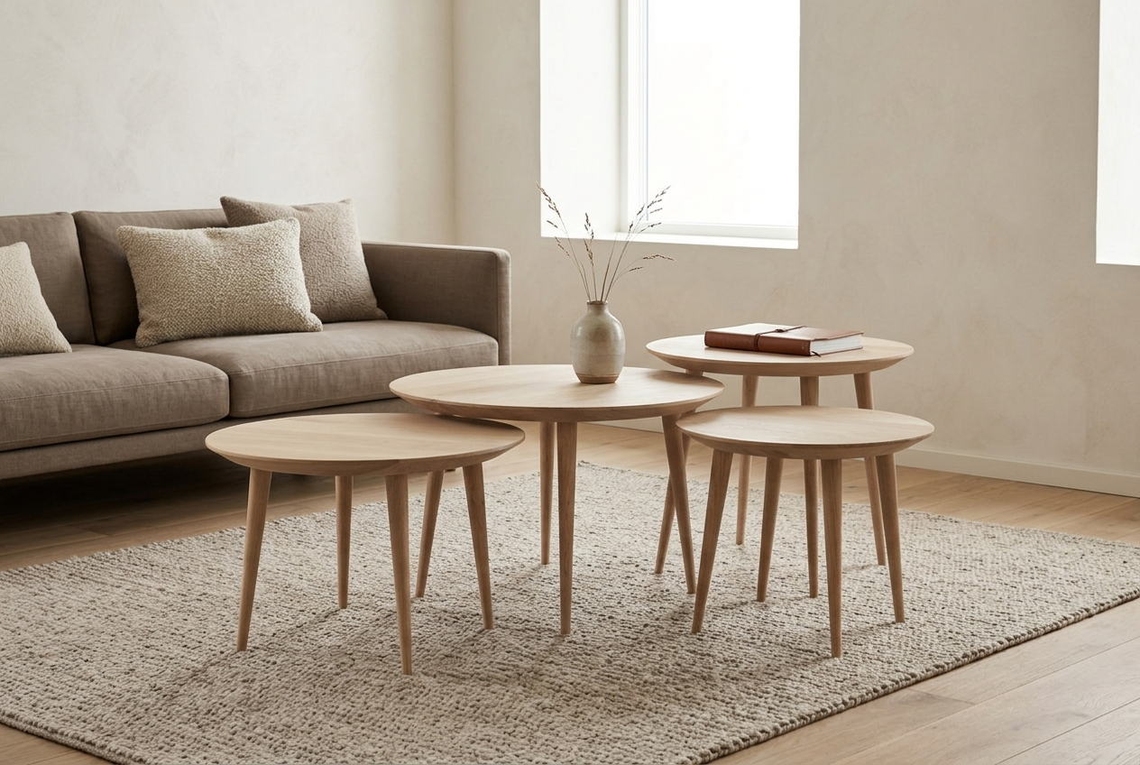 sfeer eiken houten bijzettafeltjes verschillende hoogten salontafels licht hout.png